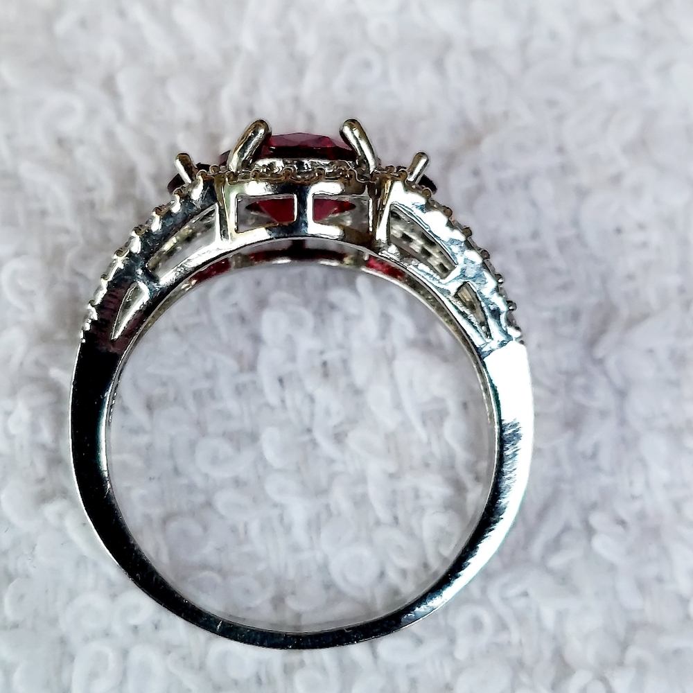 Women's silver ring - Picture 4 of 5